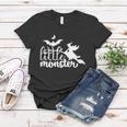 Little Monster Funny Halloween Quote Women T-shirt Unique Gifts