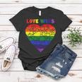 Love Wins Heart Women T-shirt Unique Gifts