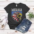 Merica 4Th Of July American Flag Bald Eagle Mullet 4Th July Gift Women T-shirt Unique Gifts