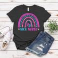 Nicu Nurse Neonatal Nurse Labor And Delivery Leopard Rainbow V3 Women T-shirt Funny Gifts