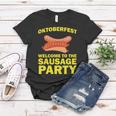 Oktoberfest Welcome To The Sausage Party Women T-shirt Unique Gifts