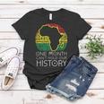 One Month Cant Hold Our History Pan African Black History Women T-shirt Personalized Gifts