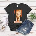 Orange Man Good Actually Women T-shirt Unique Gifts