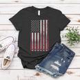 Patriotic Us American Baseball Bats And Stars Stripes Flag Great Gift Women T-shirt Unique Gifts