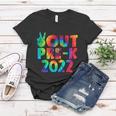 Peace Out Pregiftk 2022 Tie Dye Happy Last Day Of School Funny Gift Women T-shirt Unique Gifts