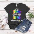 Proud Mom Lgbt Rainbow Pride Tshirt Women T-shirt Unique Gifts