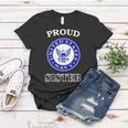 Proud United States Navy Sister Women T-shirt Unique Gifts
