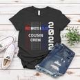 Red White And Blue Cousin Crew 2022 4Th Of July American Flag Gift Women T-shirt Unique Gifts
