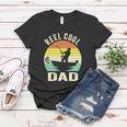 Reel Cool Dad Fathers Day Fisherman Funny Fishing Vintage Women T-shirt Unique Gifts