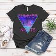 Retro Neon City Summer Nights Women T-shirt Unique Gifts