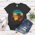 Retro Vintage Guitar Sunset Sunrise Island Women T-shirt Unique Gifts