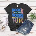 Rock Your Socks World Down Syndrome Awareness Day Tshirt Women T-shirt Unique Gifts