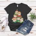 Sleepy Elves Cute Christmas Holiday Women T-shirt Unique Gifts