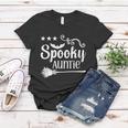 Spooky Auntie Halloween Quote Women T-shirt Unique Gifts