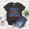 Stars And Stripes 4Th Of July Women T-shirt Unique Gifts