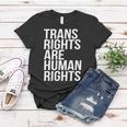 Transgender Trans Rights Are Human Rights V2 Women T-shirt Unique Gifts