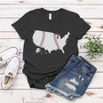 Us Map American Baseball Tshirt Women T-shirt Unique Gifts