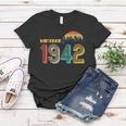 Vintage 1942 Sun Wilderness 80Th Birthday Tshirt Women T-shirt Unique Gifts
