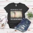 We Remember Funny Gift Salute Military Memorial Day Cute Gift Women T-shirt Unique Gifts