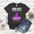 Womens Funny Bad Witch Halloween Costume Put On The Hat Quote Women T-shirt Funny Gifts