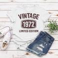 50 Years Old Vintage 1972 Limited Edition 50Th Birthday Women T-shirt Personalized Gifts