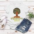 Black African American Melanin Afro Queen September Birthday Women T-shirt Funny Gifts