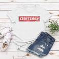 Craftsman Distressed Tshirt Women T-shirt Unique Gifts