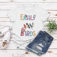 Easily Distracted By Birds Gift Funny Bird Gift Women T-shirt Unique Gifts