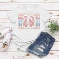 Kids Girls 10Th Birthday Double Digits Tenth Hippie Daisy Print V2 Women T-shirt Personalized Gifts
