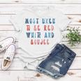 Most Likely To Be Red White And Boujee 4Th Of July Family Women T-shirt Funny Gifts