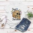 Skeleton And Plants Soul Searchin Custom Women T-shirt Funny Gifts