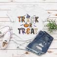 Trick Or Teach Funny Teacher Halloween Costume Women T-shirt Personalized Gifts