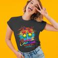 Cancun Mexico Vacation 2022 Flip Flop Lgbt Summer Holiday  Women T-shirt