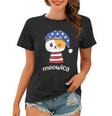 4Th Of July Cat Meowica Independence Day Patriot Usa Flag Women T-shirt