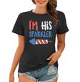Couples Matching 4Th Of July - Im His Sparkler Women T-shirt