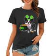 Cute Boston Terrier Shamrock St Patricks Day Women T-shirt