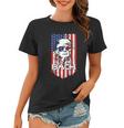 Ill Be Back Trump 2024 4Th Of July American Flag Patriotic Women T-shirt