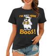 Im Just Here For The Boos Halloween Tshirt Women T-shirt