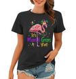 It S Mardi Gras Y All Funny Flamingo Mardi Gras Women T-shirt