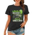 Level 9 Unlocked Awesome 2013 Video Game 9Th Birthday Gift V2 Women T-shirt