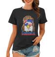 Merica Eagle Mullet 4Th Of July American Flag Cool Gift V2 Women T-shirt