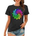 Rainbow Polka Dot International Dot Day Kids Teachers Women T-shirt