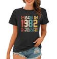 Retro Made In 1982 40 Years Of Being Awesome Birthday Women T-shirt