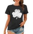 Retro Vintage Irish Distressed Shamrock St Patricks Day Tshirt Women T-shirt