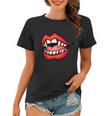 Vampire Mouth With The Most Attractive Vampire Design Women T-shirt