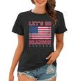 Vintage Lets Go Brandon American Flag Tshirt Women T-shirt