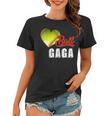Womens Baseball Softball Ball Heart Gaga Funny Mothers Day Sporter Women T-shirt