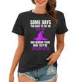Womens Funny Bad Witch Halloween Costume Put On The Hat Quote Women T-shirt