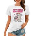 Groovy Pink Ribbon Mom Breast Cancer Is Boo Sheet Halloween V2 Women T-shirt