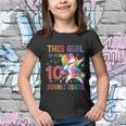 10Th Birthday Gift Girls This Girl Is Now 10 Double Digits Funny Gift Youth T-shirt